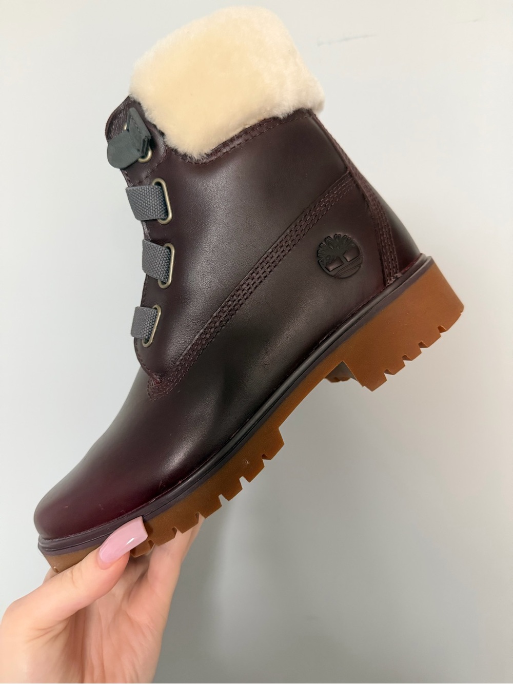 Timberland Burgandy Jayne Sz 8 Women’s